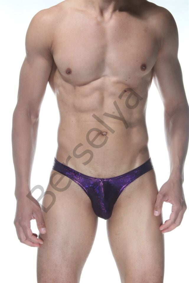 Simli Erkek  Slip Fantezi İç Giyim
