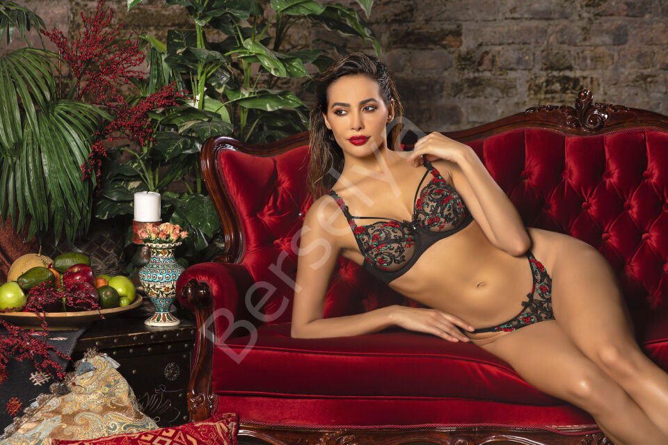 Grace Wıre Lace Bra, Siyah Dantelli Konforlu Ve Şık Sütyen