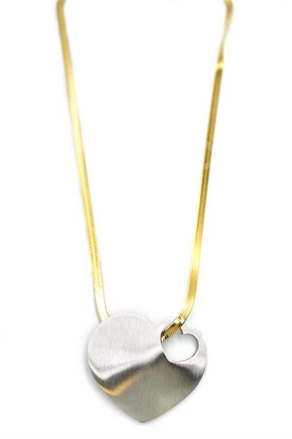 Kalp Kolye - Gümüş