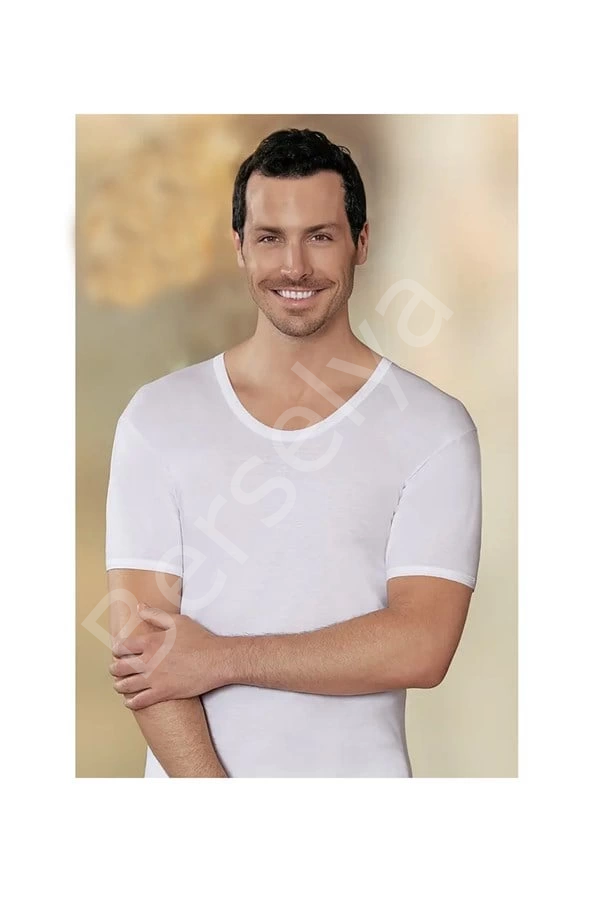 Şahinler Erkek  Kısa Kol Fanila E001