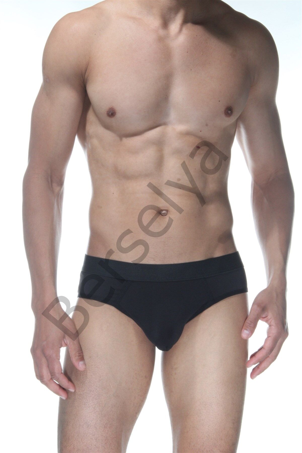 Siyah Jockstrap Erkek  İç Giyim