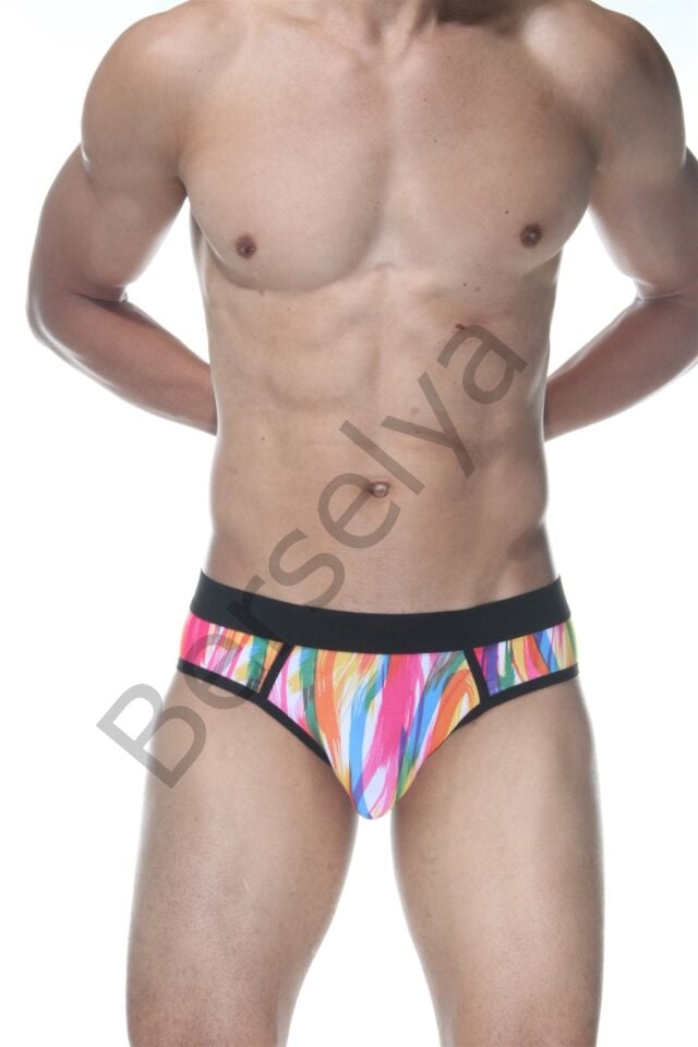 Renkli Jockstrap Erkek  İç Giyim