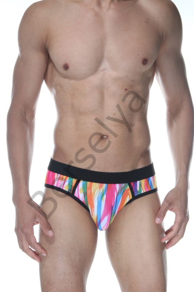Renkli Jockstrap Erkek  İç Giyim