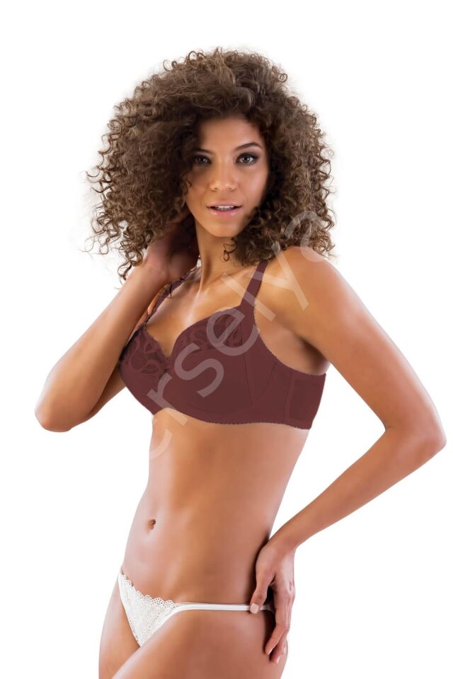 Bordo Mı Emay 113 C Balenli Toparlayıcı Sütyen