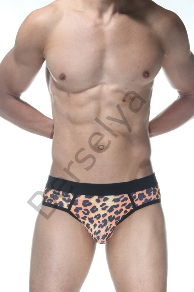 Leopar Jockstrap Erkek  İç Giyim
