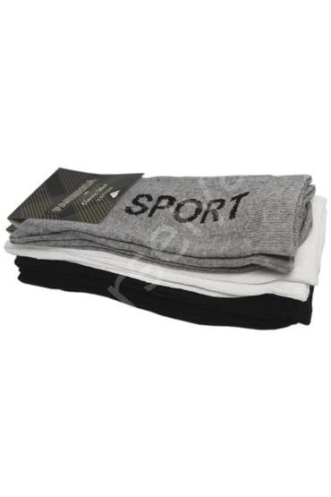 Fabbrica Sport Pamuklu Likralı Erkek  Çorap Adet