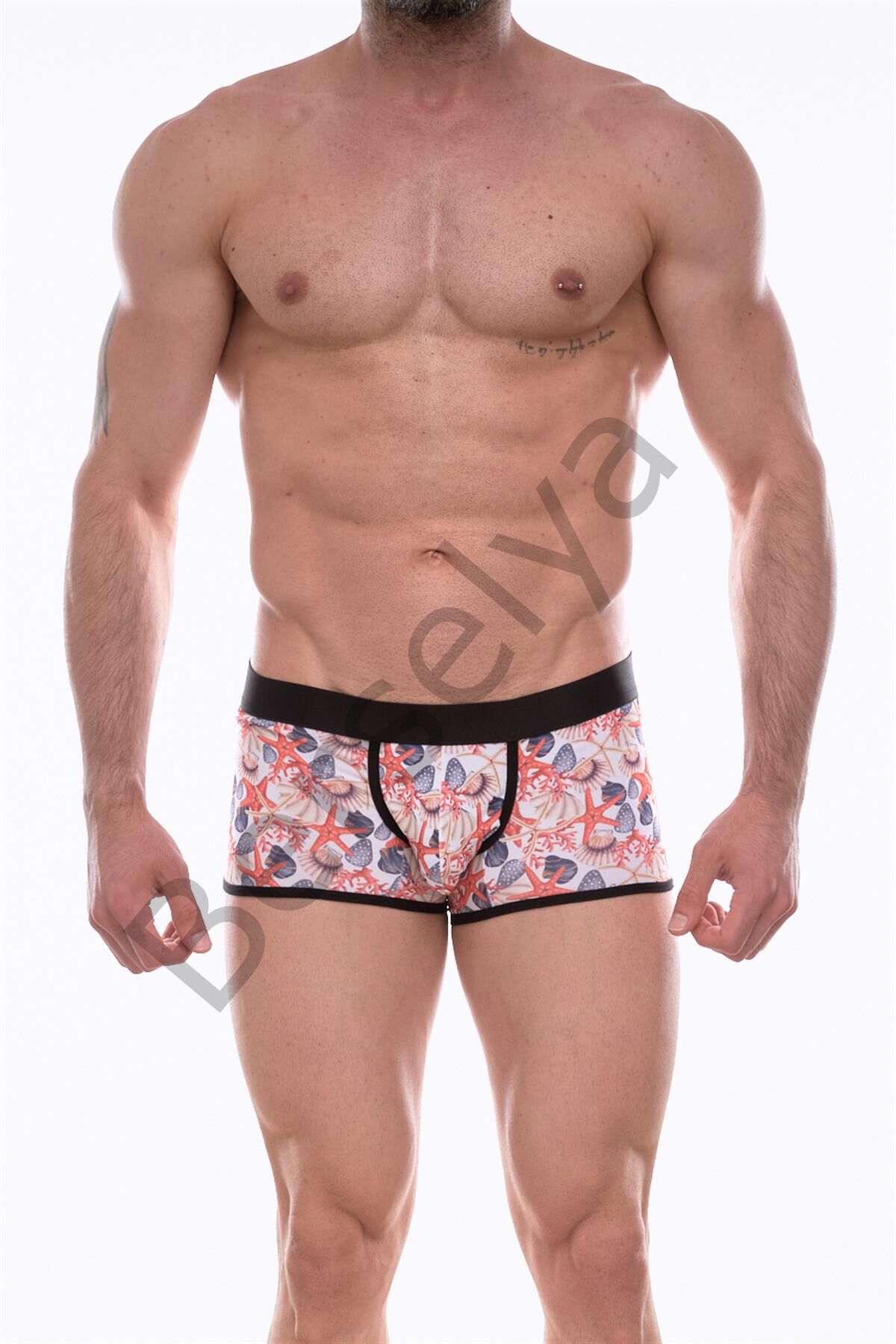 Erkek  Desenli Boxer