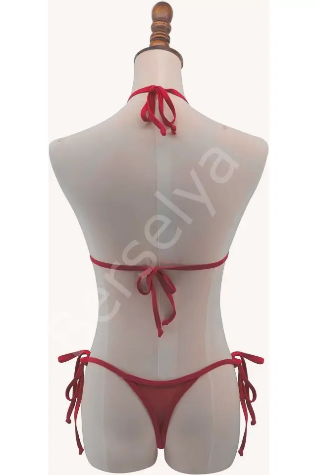 Kırmızı Tül Gecelik