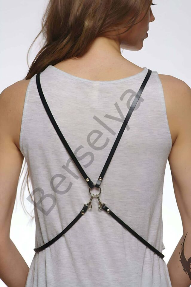 Günlük Şık Deri Harness - Brf202