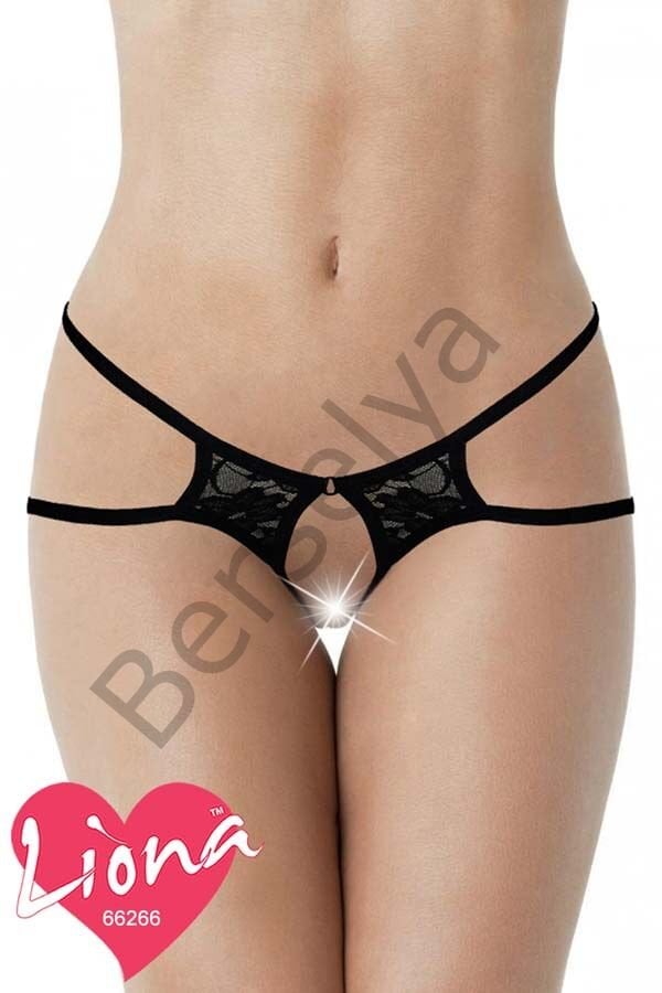 Açık Dantelli Seksi Külot