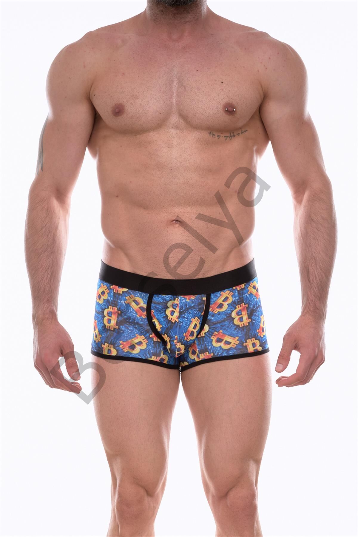 Erkek  Desenli Boxer