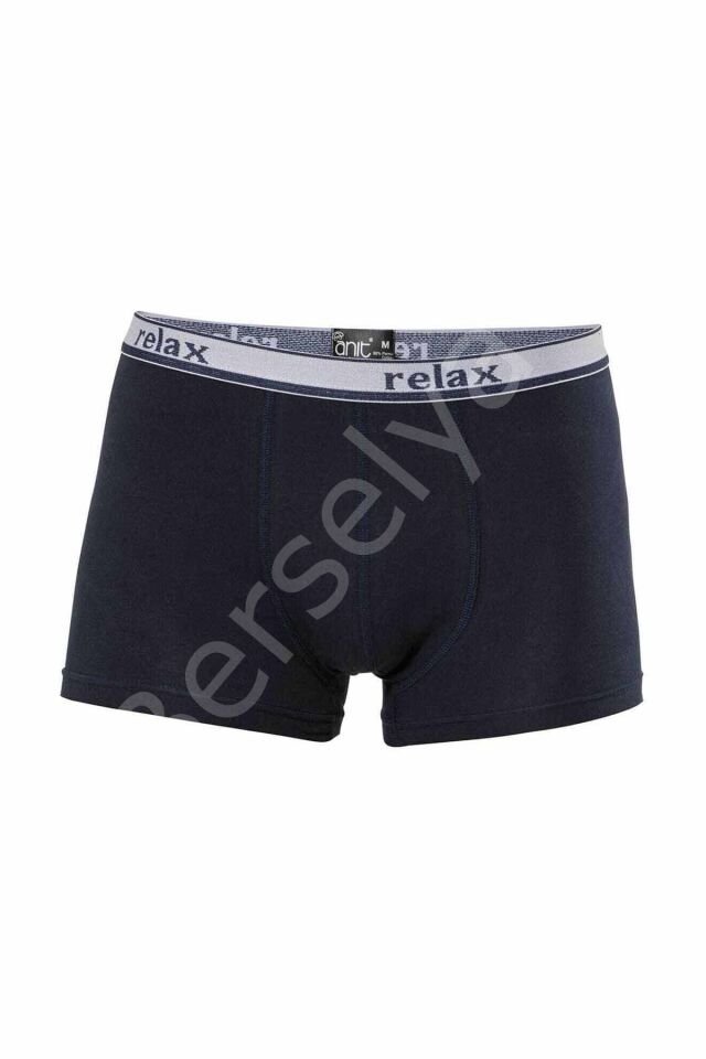 Relax Pamuklu Esnek Erkek Boxer Lacivert - 1268A 2XL