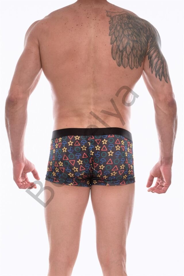 Erkek  Desenli Boxer