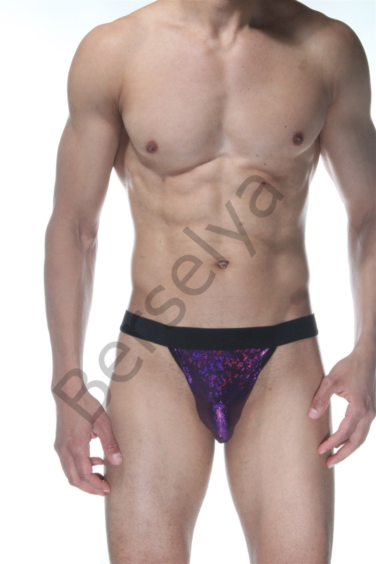 Simli Mor Erkek  Tangası