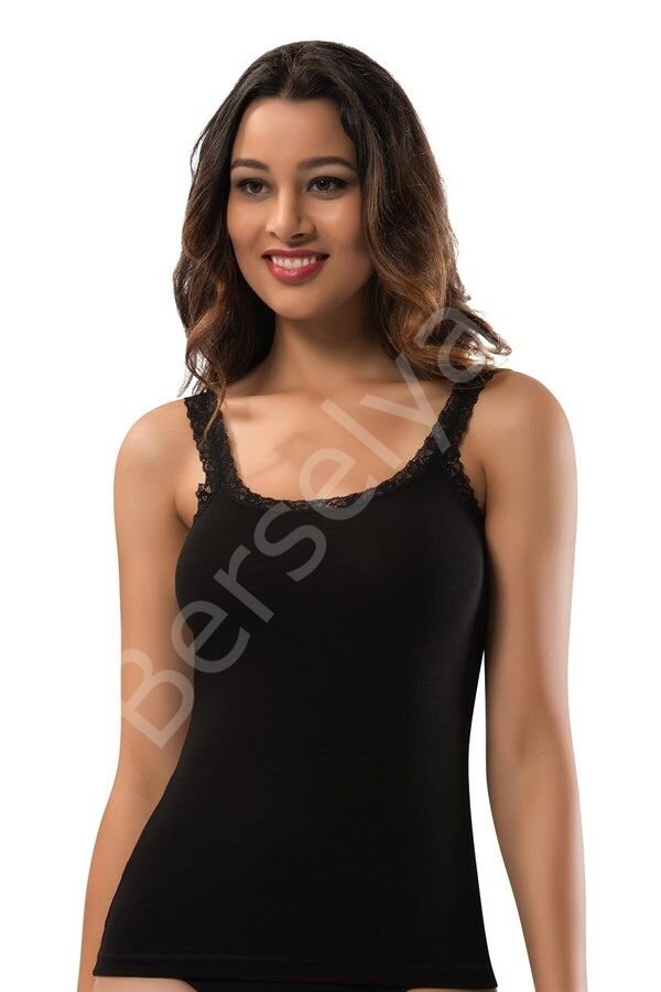 Erdem Bayan Dantel Askılı Kaskorse Atlet 2116