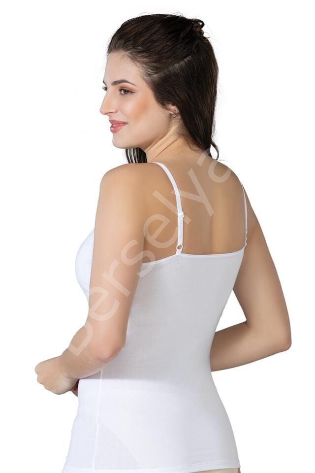 Beyaz Emay 1412 Modal Cotton Kaplı Atlet