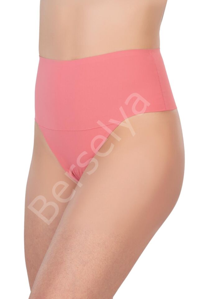 Gül Kurusu Mı 2806 Lazer Kesim Yüksek Bel İz Yapmaz String