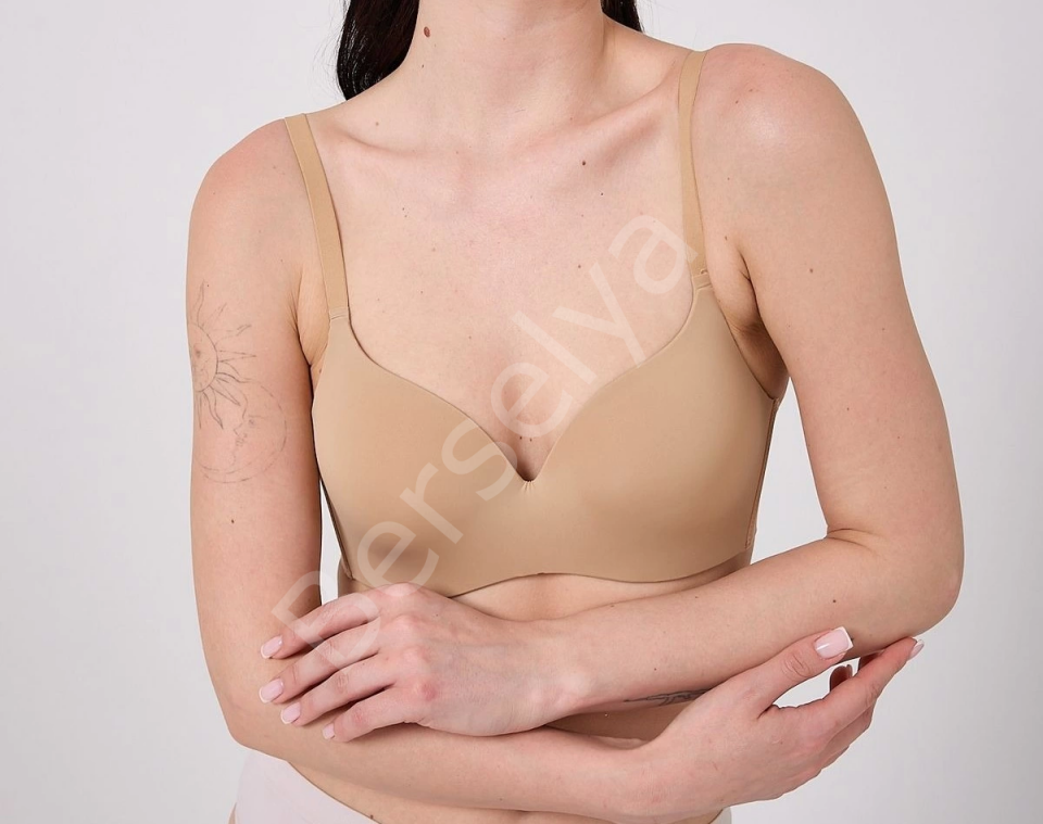 Freshness Msf02 Geniş Sırt Kuşaklı Lazer Kesim Sütyen