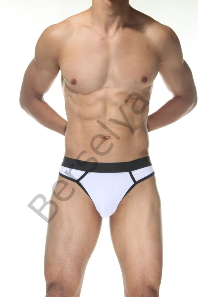 Beyaz Erkek  Tanga Çamaşırı