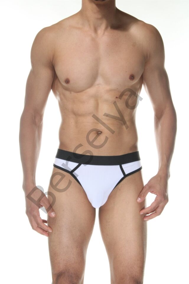 Beyaz Erkek  Tanga Çamaşırı