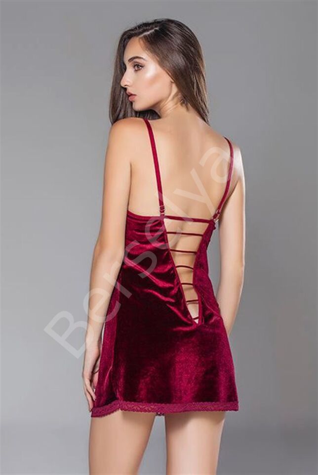 Moonlight Kadife Fantazi Gecelik 288