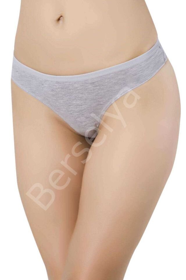 10 Adet Süper Eko Set Likralı Kadın Slip Ten Gri Beyaz Pudra Mavi