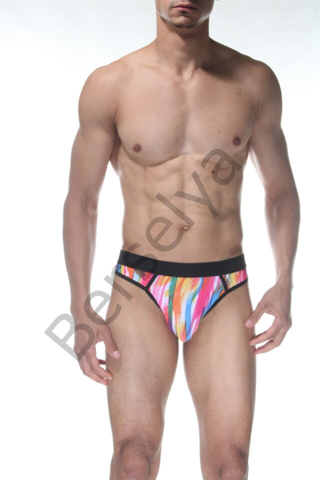 Renkli Erkek  Tanga Çamaşır