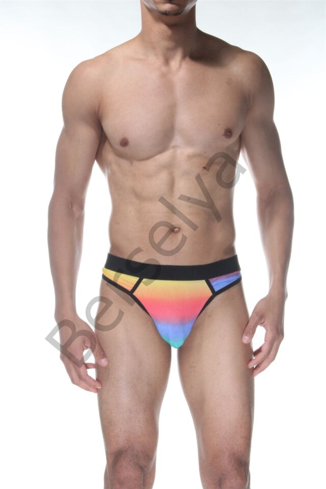 Gökkuşağı Erkek  Tanga Kulot