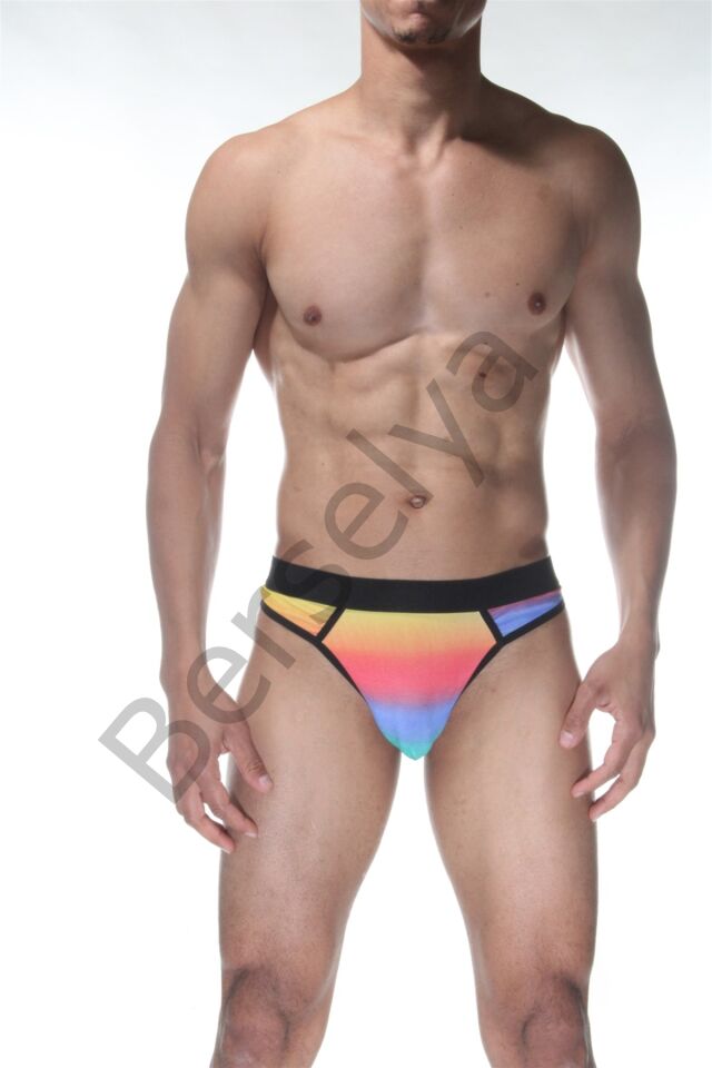 Gökkuşağı Erkek  Tanga Kulot