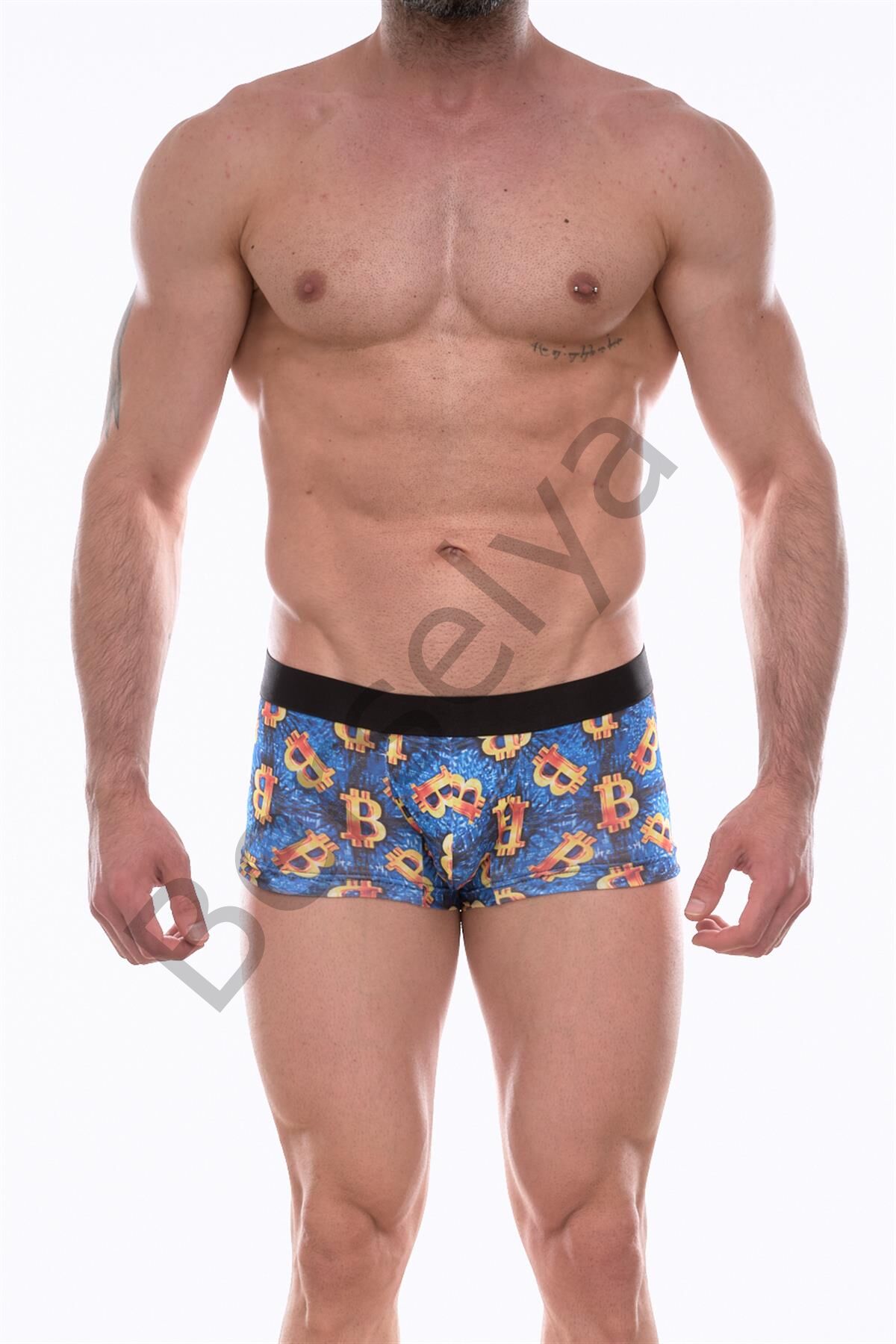 Erkek  Desenli Boxer