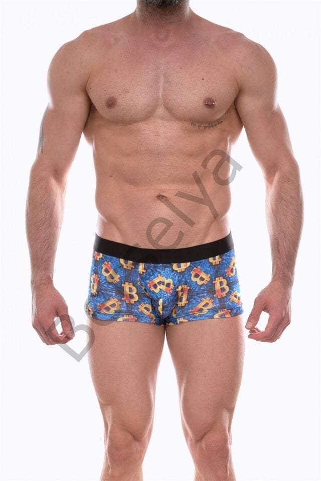 Erkek  Desenli Boxer