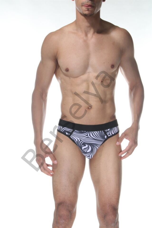 Zebra Desenli Erkek  Tangası