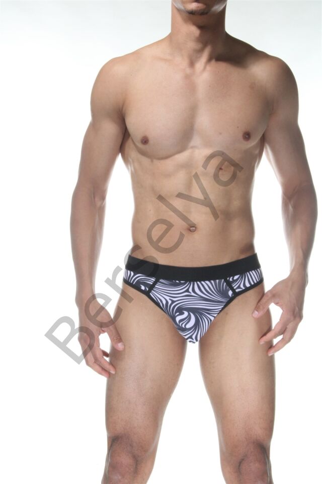 Zebra Desenli Erkek  Tangası