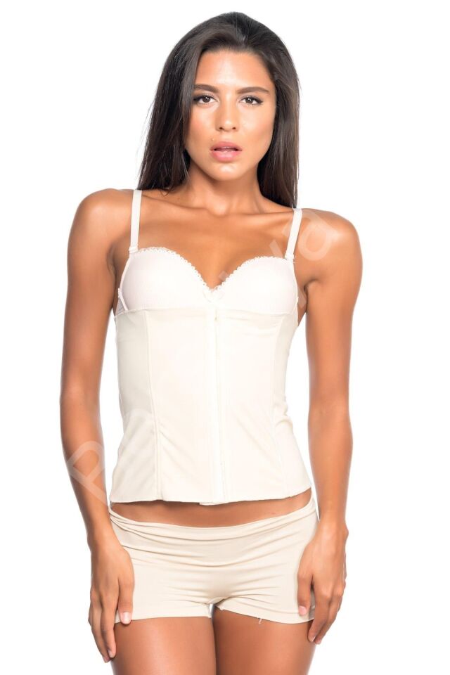 Ten Mı Emay 2865 Agraflı Balen Destekli Lazer Bel Korse