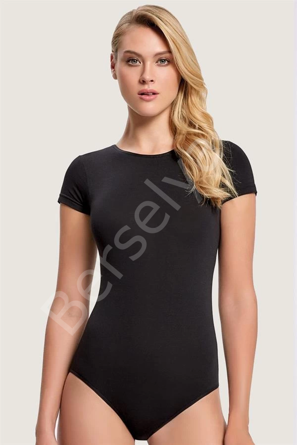 Berrak Bayan Bisiklet Yaka Kısa Kol Çıtçıtlı 8020