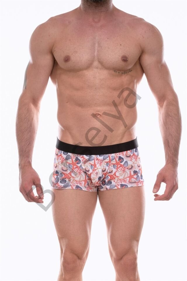 Erkek  Desenli Boxer