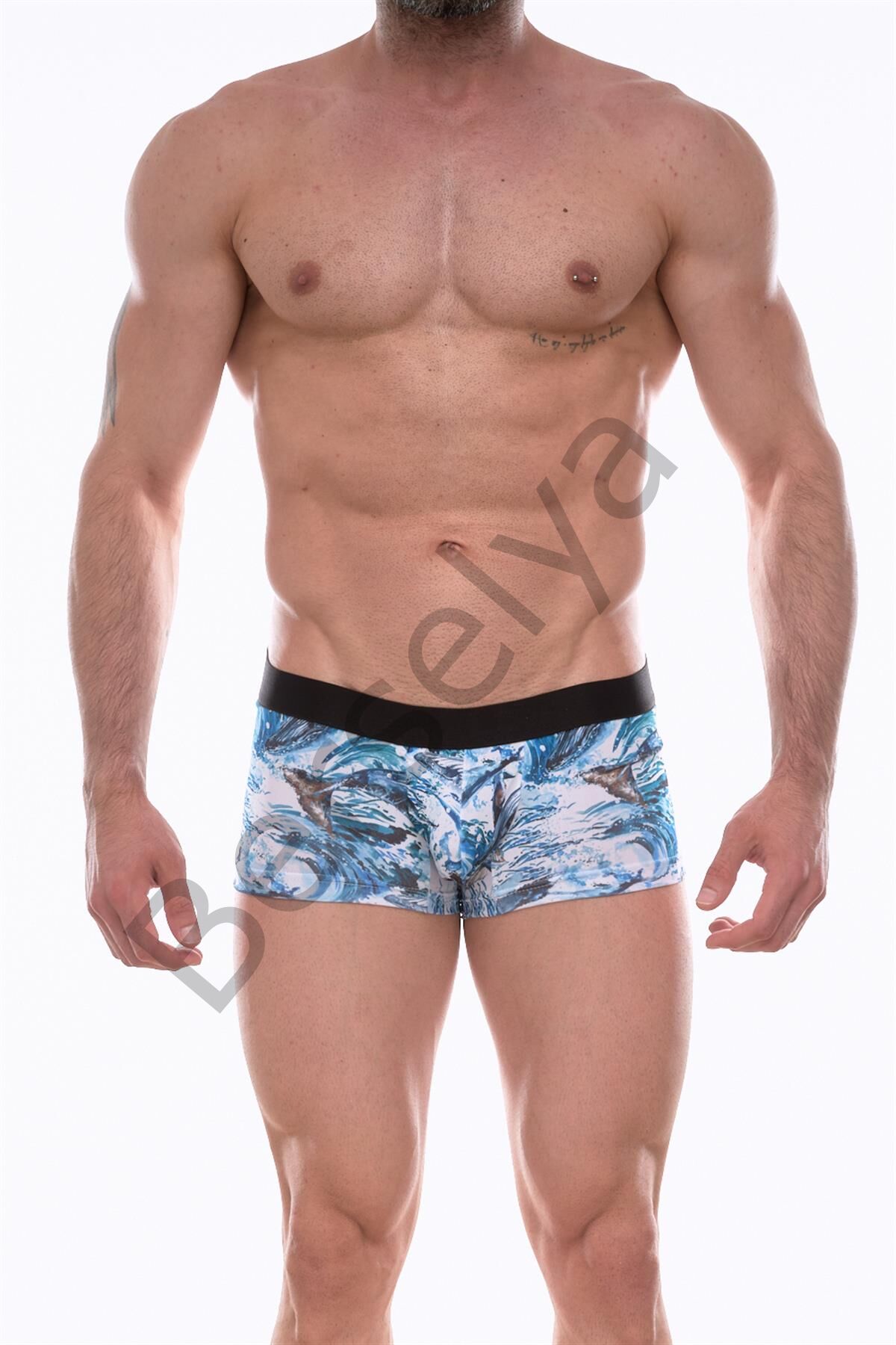 Erkek  Desenli Boxer