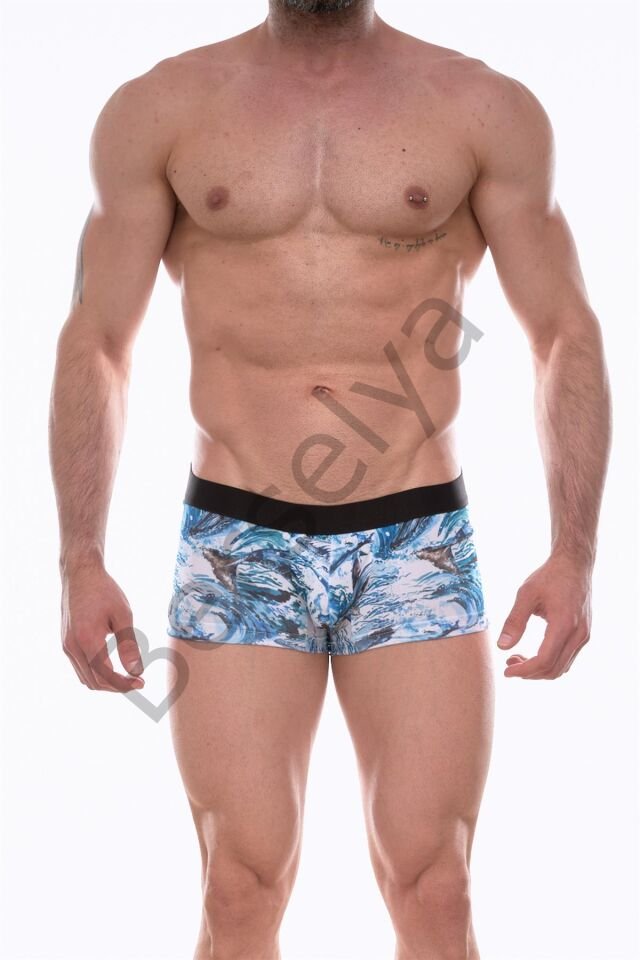 Erkek  Desenli Boxer