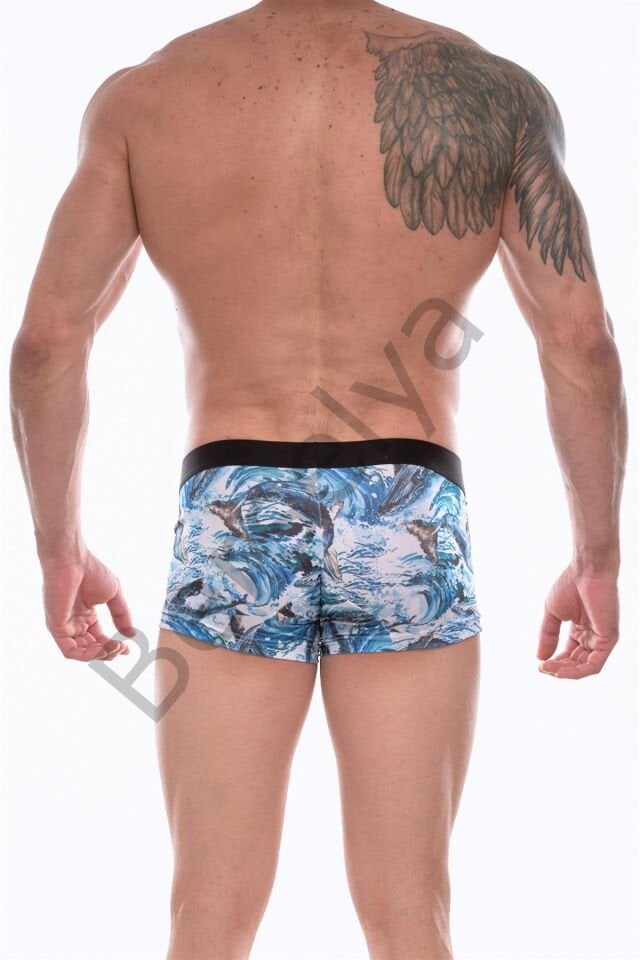 Erkek  Desenli Boxer