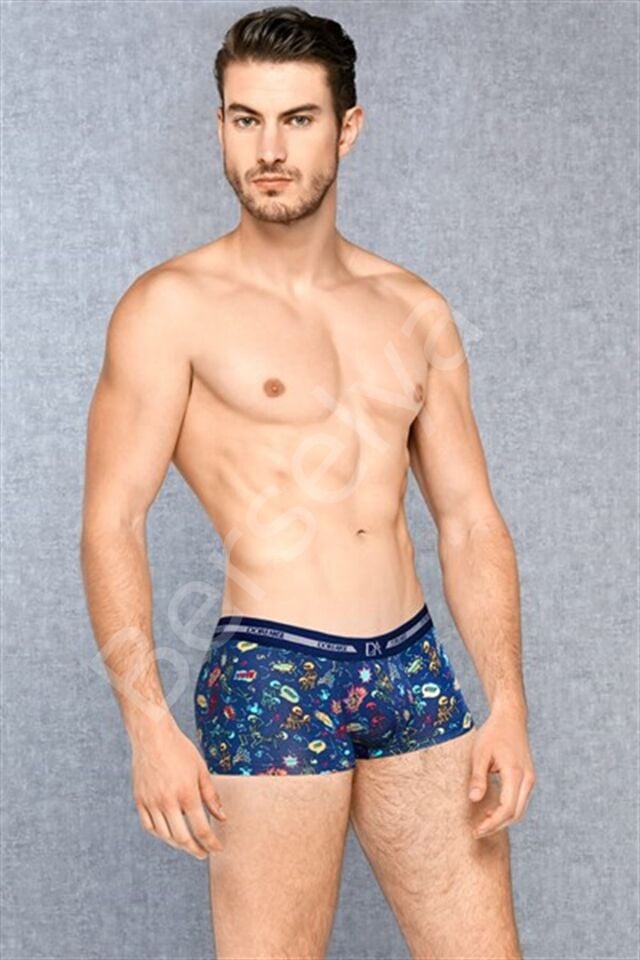 Doreanse Erkek  Modal Baskılı Boxer 1759