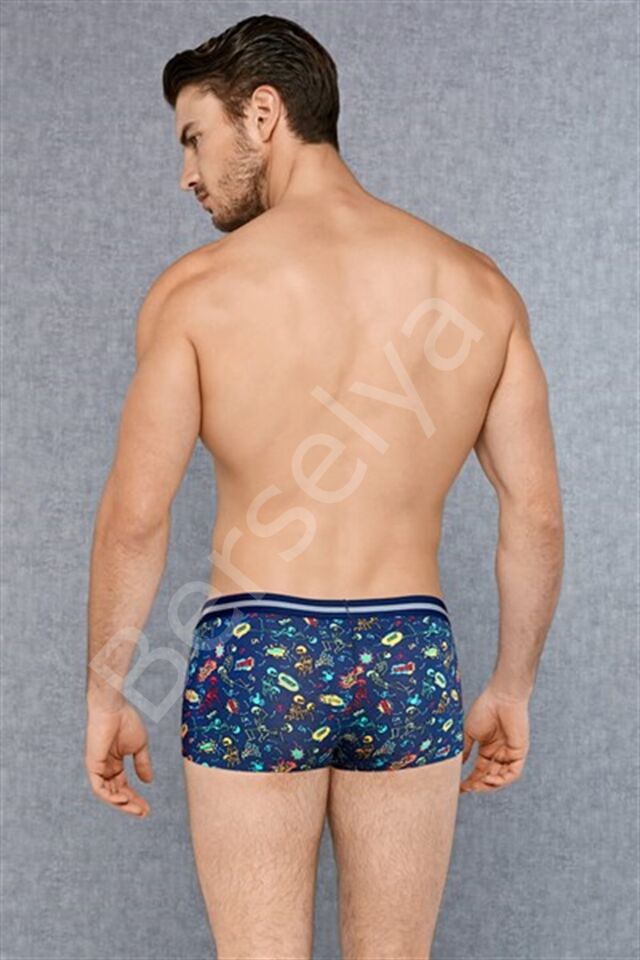 Doreanse Erkek  Modal Baskılı Boxer 1759