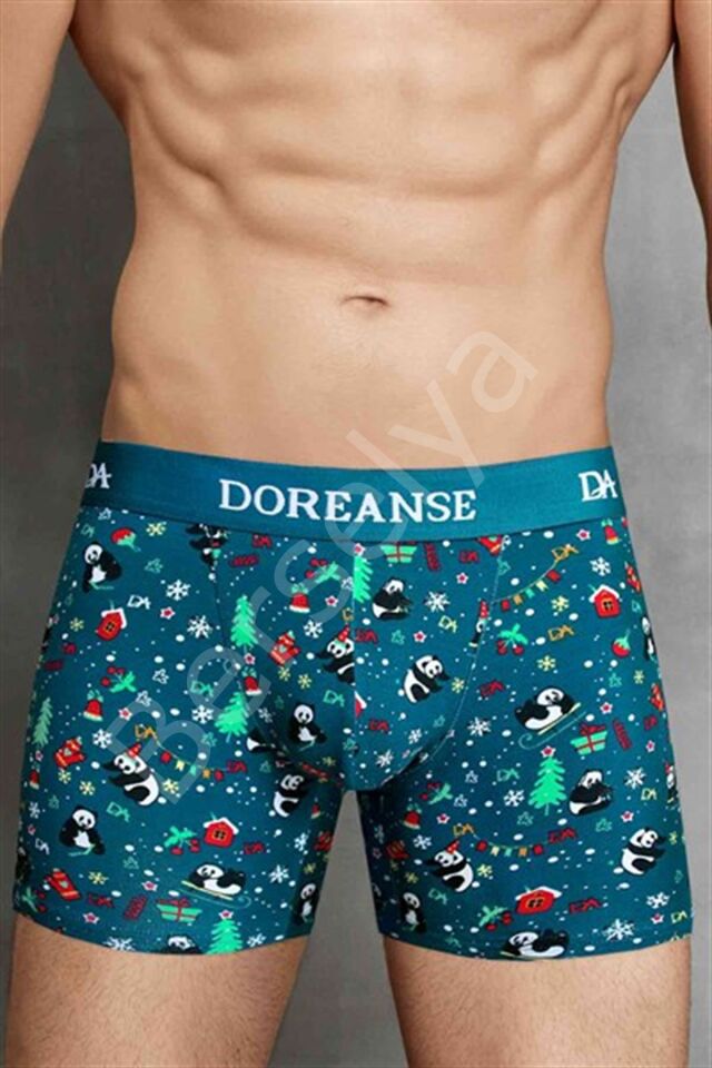 Doreanse Erkek  Modal Baskılı Boxer 1863