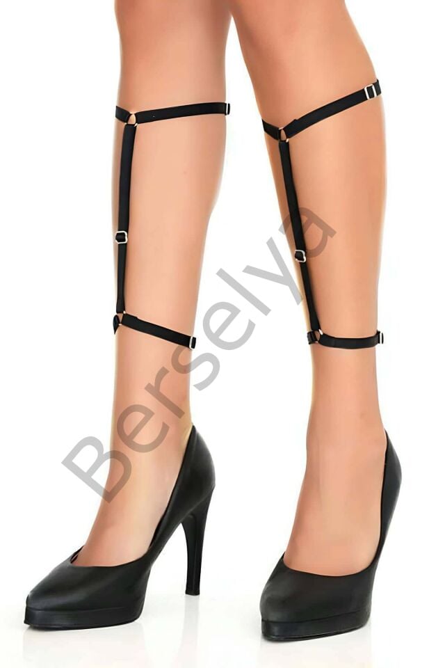 Diz Altı Seksi Lastik Harness - Brf175