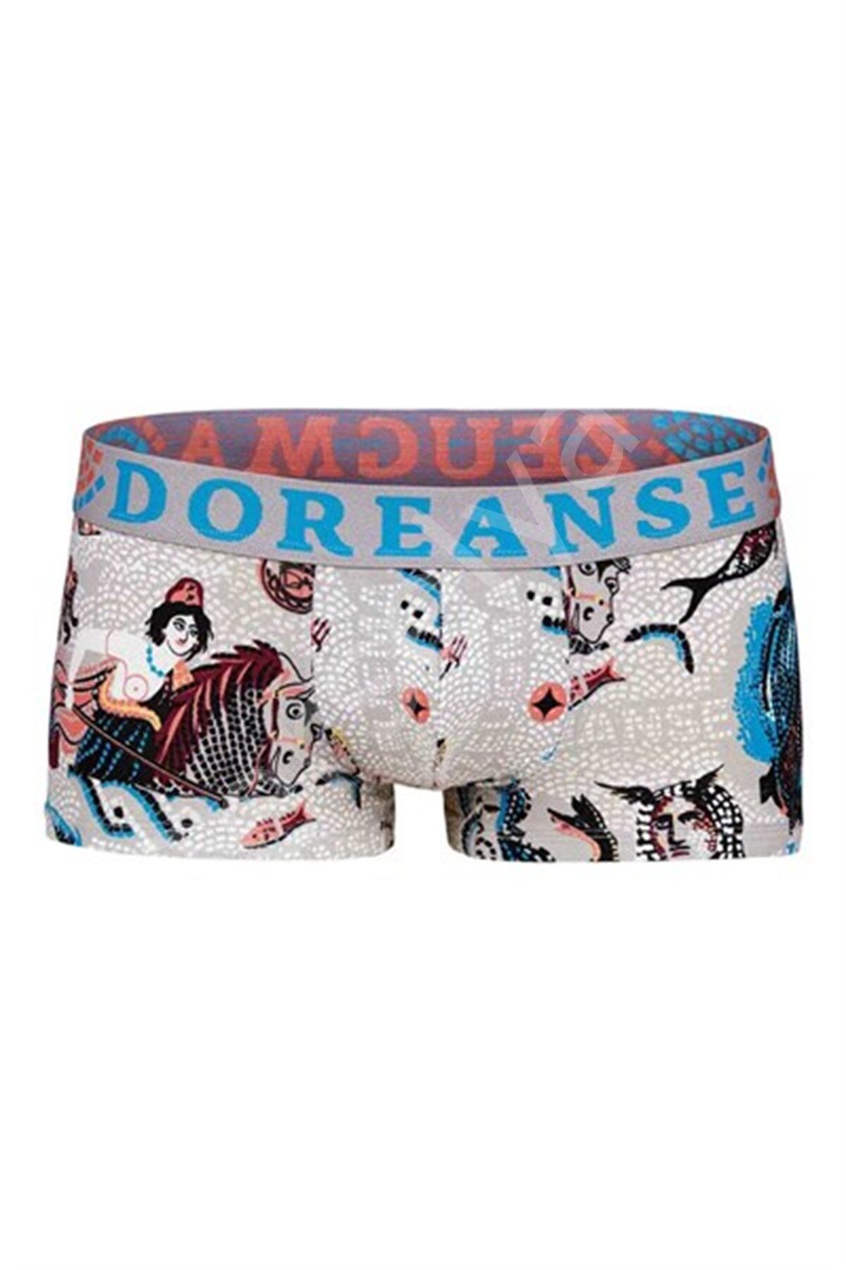 Doreanse Erkek  Modal Baskılı Boxer 1701