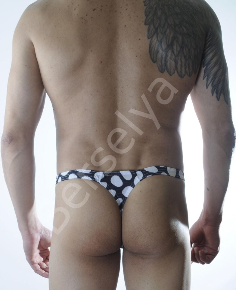 Erkek Desenli Tanga İç Çamaşırı