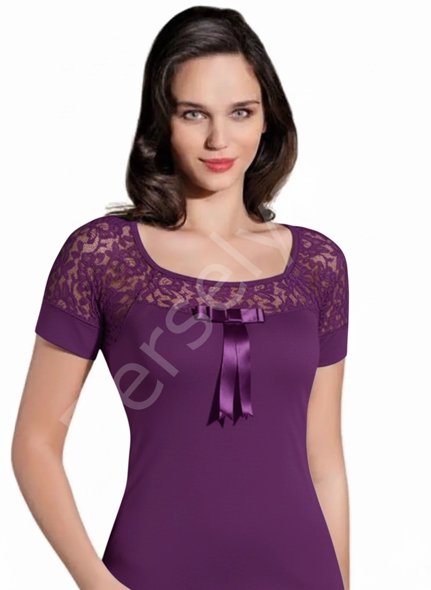 Şahinler Dantelli Kısa Kol Atlet B412