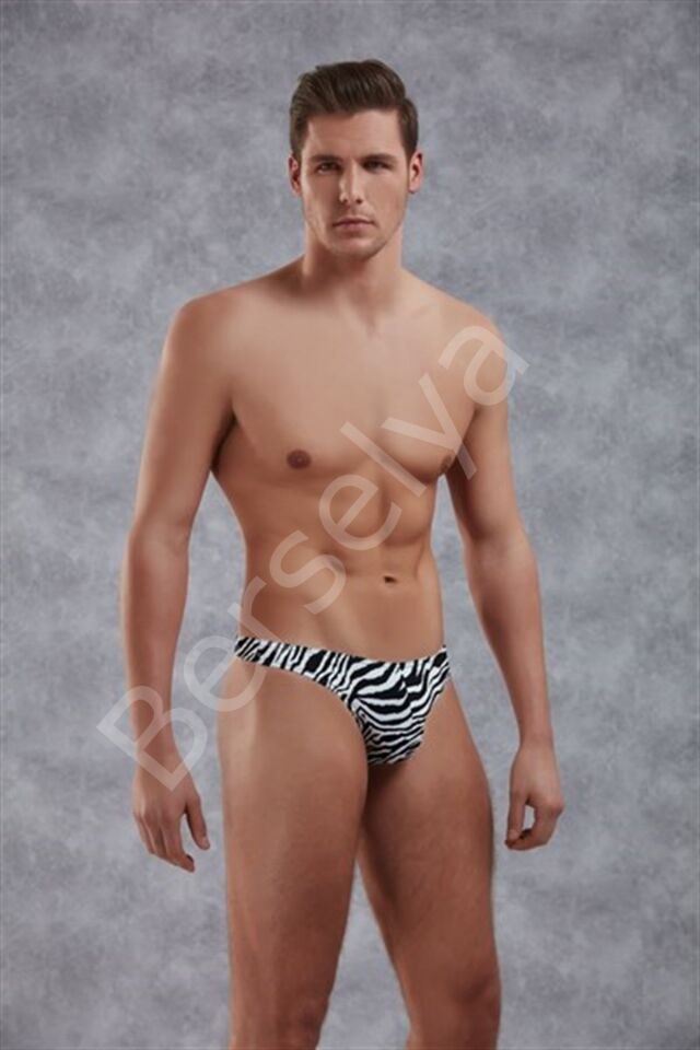 Doreanse Erkek  Modal Baskılı Tanga String 1314