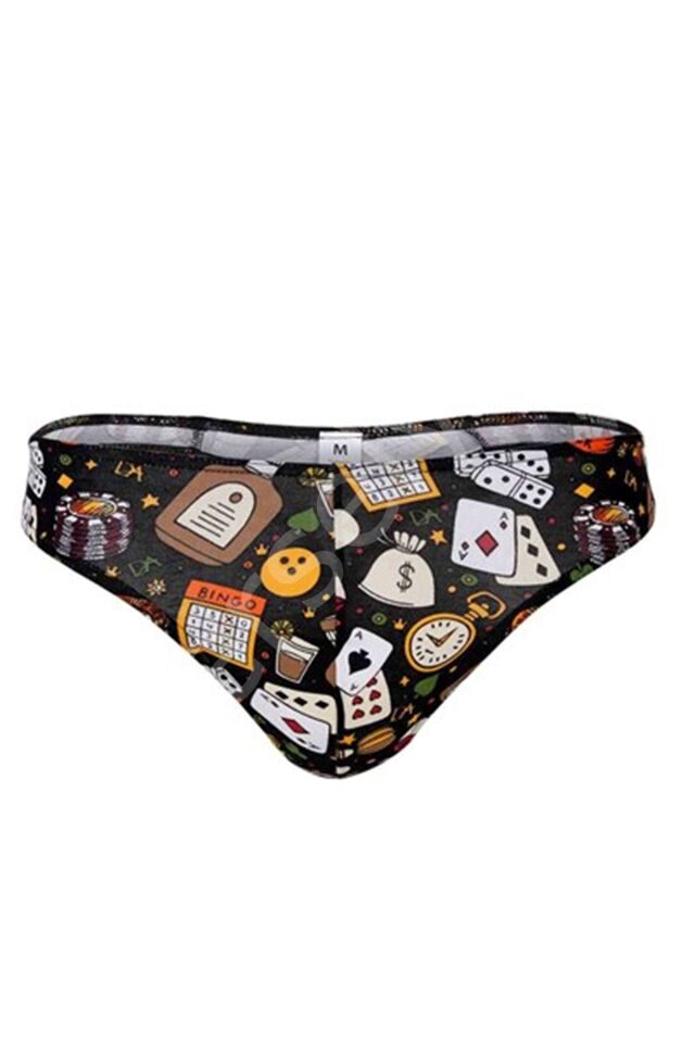 Doreanse Erkek  Modal Baskılı Tanga String 1248