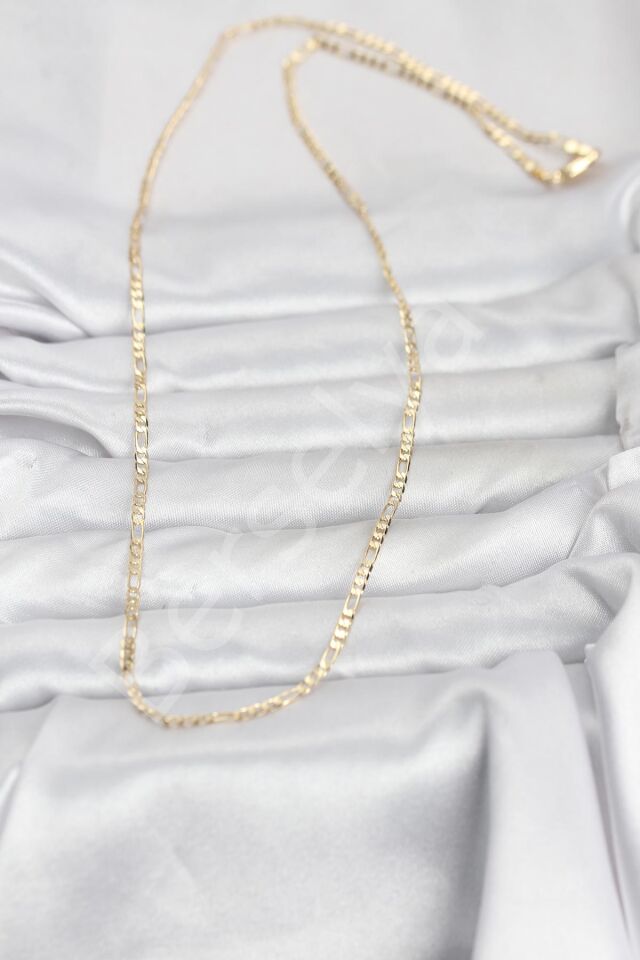 CM 14K Gold Renk İnce Kuşgözü Zincir Model 60 cm Kadın Kolye