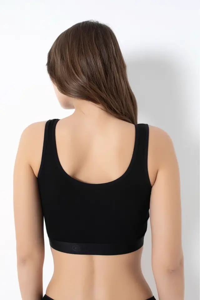 Bambu Nefes Alabilen Çıkarılabilir Pedli Kalın Askılı Büstiyer